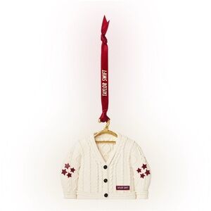 Taylor Swift Red Cardigan Ornament